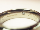 チタン　結婚指輪　オーダー　低価格